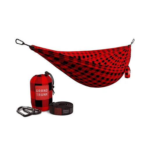 Hamak Double Deluxe Print nylon + Straps Heritage Popularny