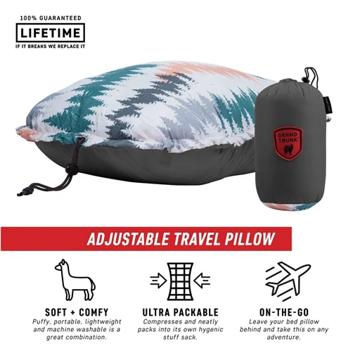 Poduszka Adjustable Travel Pillow Slate Gray Wyjątkowa oferta