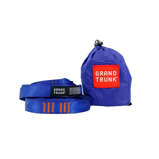 Taśmy do hamaka Grand Trunk Straps niebieskie Bezpieczne zakupy