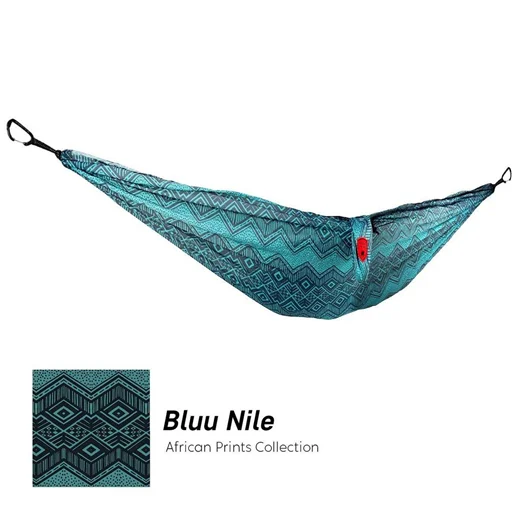 Nie przegap Hamak Grand Trunk TrunkTech Double Prints blue nil