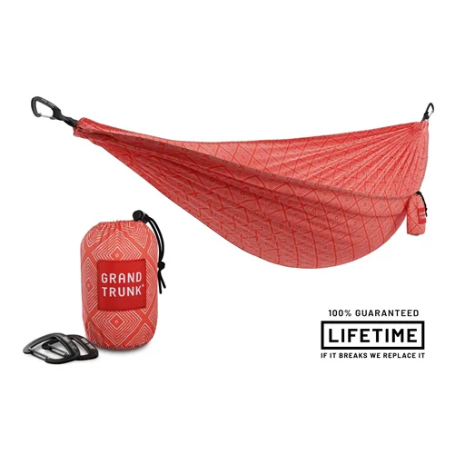 Hamak Grand Trunk TrunkTech Double Prints red diam Popularny