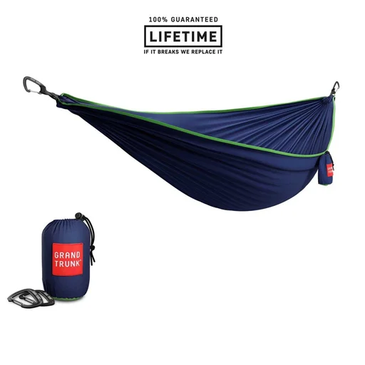 Hamak Grand Trunk TrunkTech Single navy/green Wybór klientów