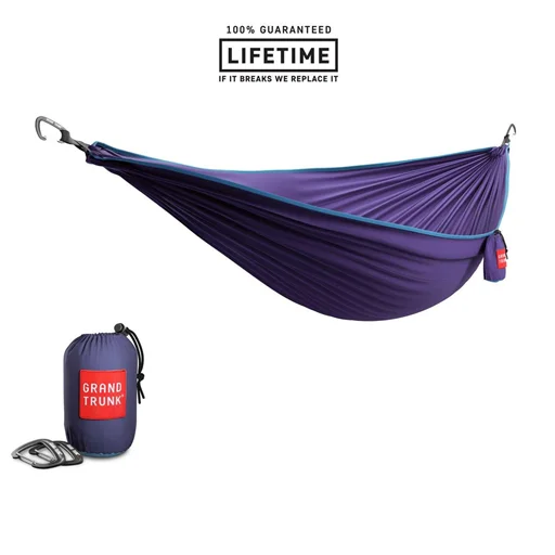 Hamak Grand Trunk TrunkTech Single aqua/violet Darmowy zwrot