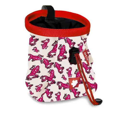 Tylko do końca tygodnia Woreczek na magnezję Lucky Kid frog pink