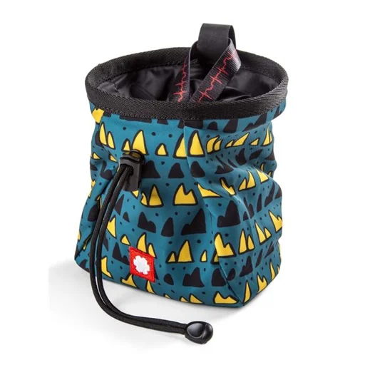 Woreczek na magnezję Lucky + Belt mountain green Wyprzedaż