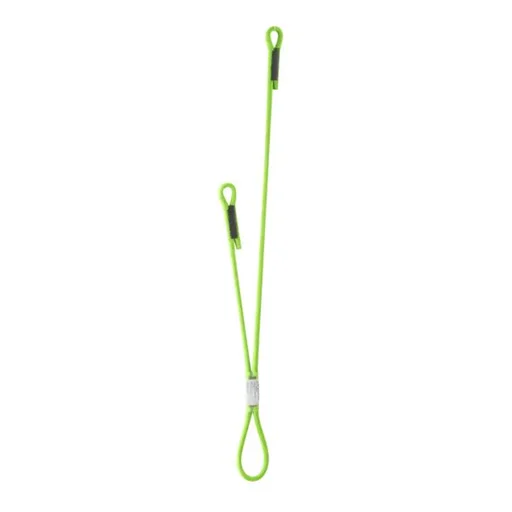 Bezpieczne zakupy Lonża Switch Double 75 cm/40 cm neon green