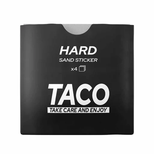 Nowy Zapasowe naklejki TACO papier ścierny HARD