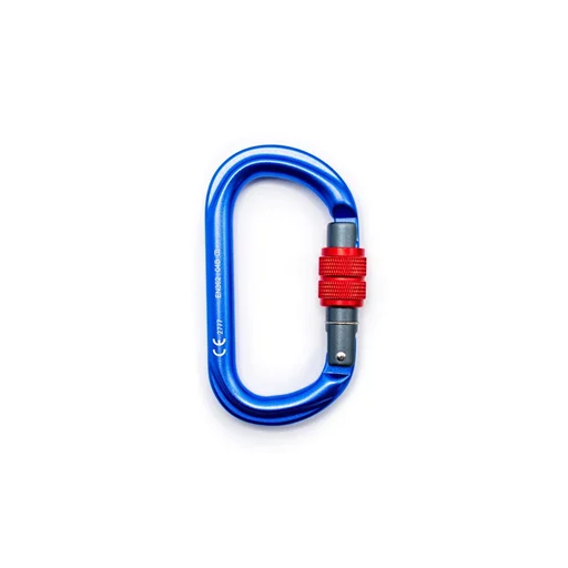 Karabinek owalny K15 Aluminium SG blue Tani