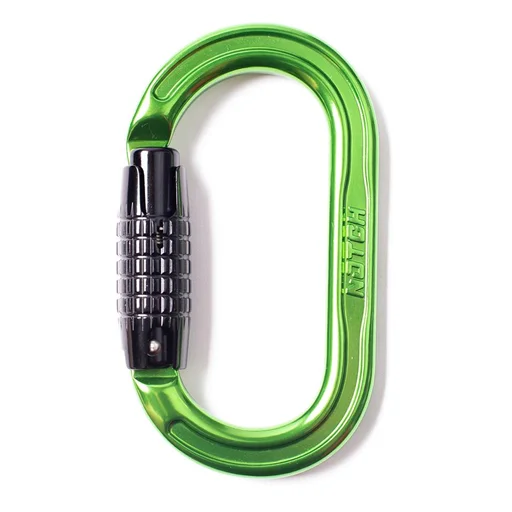 Popularny Karabinek Oval Aluminium