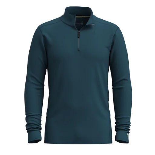 Nowy Koszulka All-Season Merino Zip Twilght Blue