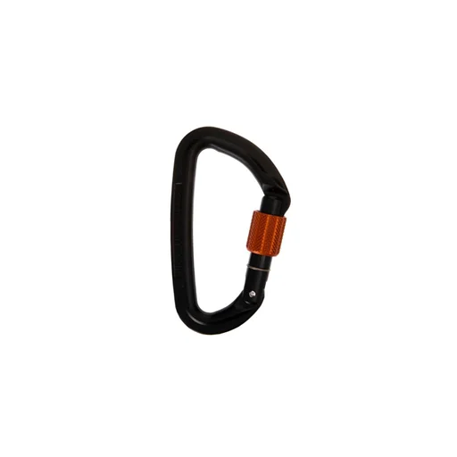 Karabinek Session Screw Gate black/tangerine Tylko dziś