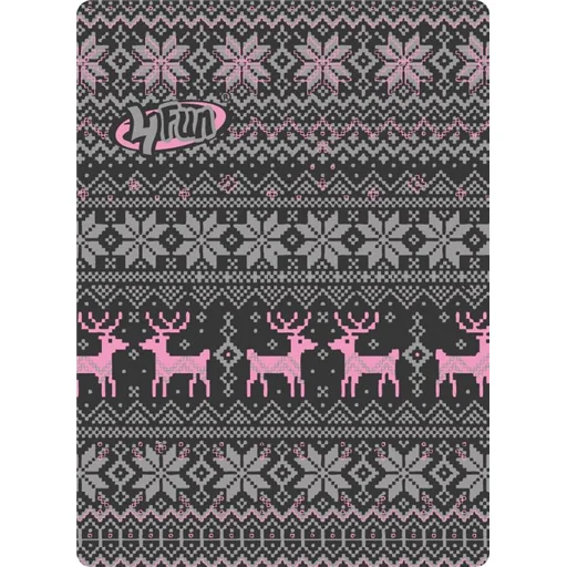 Chusta wielofunkcyjna 4 Fun - Deer pink Wyjątkowa oferta