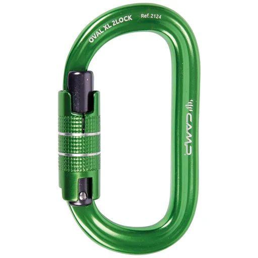 Bezpieczne zakupy Owal aluminiowy Oval XL 2Lock green