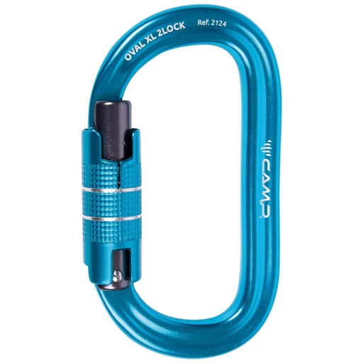 Darmowy zwrot Owal aluminiowy Oval XL 2Lock blue