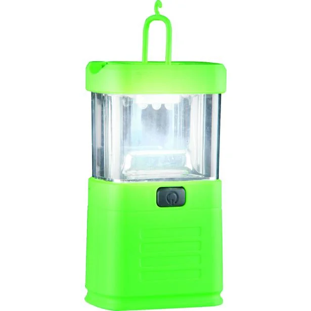 Ostatnia szansa LATARENKA LAMPA CAMPING 11 LED NA BATERIE 3 X AA LR6 ZIELONA