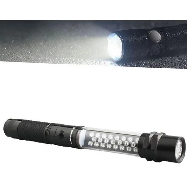 Kup teraz LATARKA ROBOCZA LED DUNLOP 26 I 9 diod LED