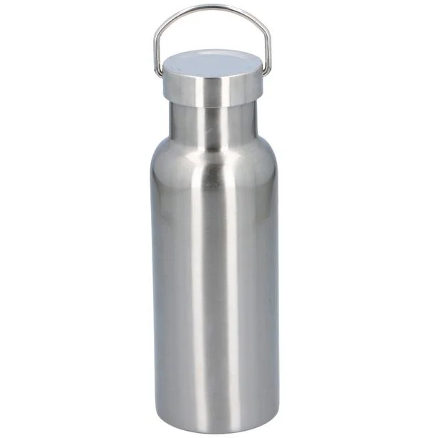 Darmowa dostawa BUTELKA TERMICZNA TURYSTYCZNA ALPINA 500ML Z UCHWYTEM - SREBRNY