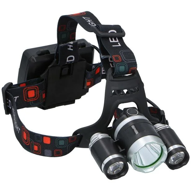 LATARKA CZOŁOWA TURYSTYCZNA DELUXE 1 LED i 2 COB GRUNDIG Darmowa dostawa