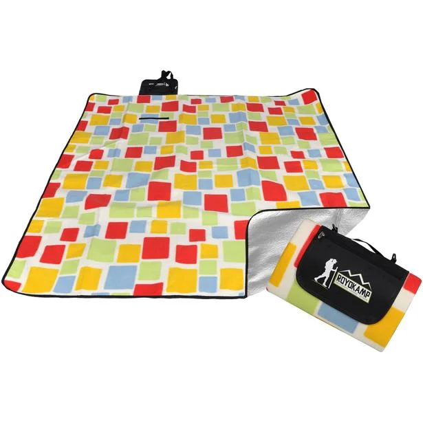 Wyprzedaż KOC PLAŻOWO PIKNIKOWY 170x150CM Z POWŁOKĄ ALU 1036069