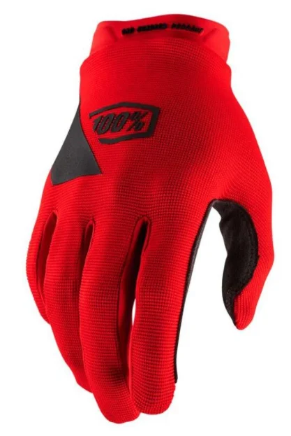 Rękawiczki 100% RIDECAMP Glove red Okazja