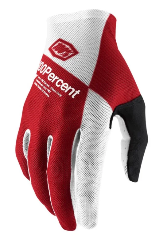 Rękawiczki 100% CELIUM Glove cherry silver Szybka dostawa