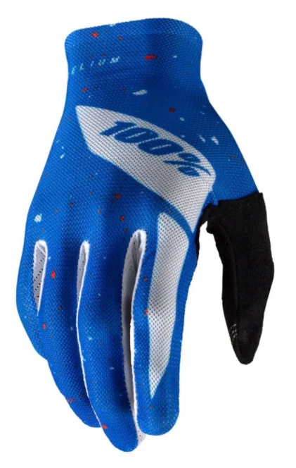 Rękawiczki 100% CELIUM Glove blue white Popularny