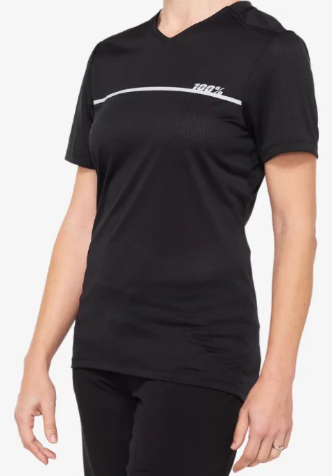 Dostępne od ręki Koszulka damska 100% RIDECAMP black grey