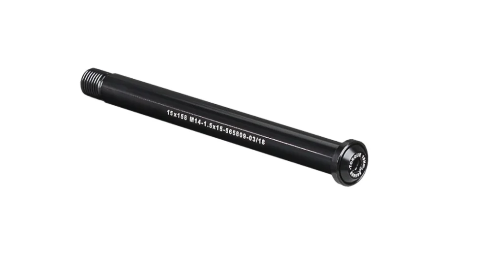 Dostępne od ręki Zacisk piasty Bontrager Thru 15 x 139mm Axle Lengt Black Front