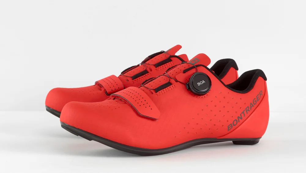 Buty szosowe Bontrager Circuit 45 czerwone Szybka dostawa