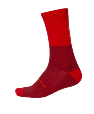 ENDURA Skarpetki Baa Baa Merino Winter RED L/XL Ograniczona ilość
