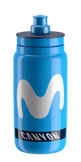 Taniej Elite Bidon FLY Teams 2018 MOVISTAR 550ML