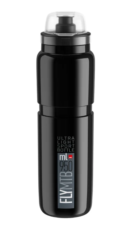 Elite Bidon FLY MTB Czarny Szary 950ml Wysoka jakość