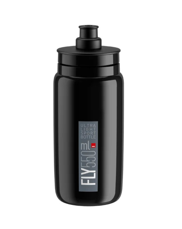 Niska cena Elite Bidon FLY Czarny Szary 550ml
