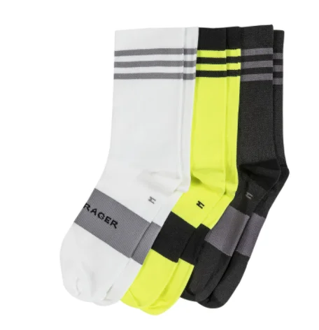 Skarpetki Bontrager Race Crew 6cm S (37-39) 3szt Łatwy zwrot