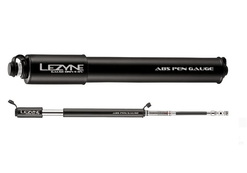 Pompka ręczna LEZYNE GAUGE DRIVE HV M ABS z manometrem 90psi dł.średnia 232mm czarna Okazja