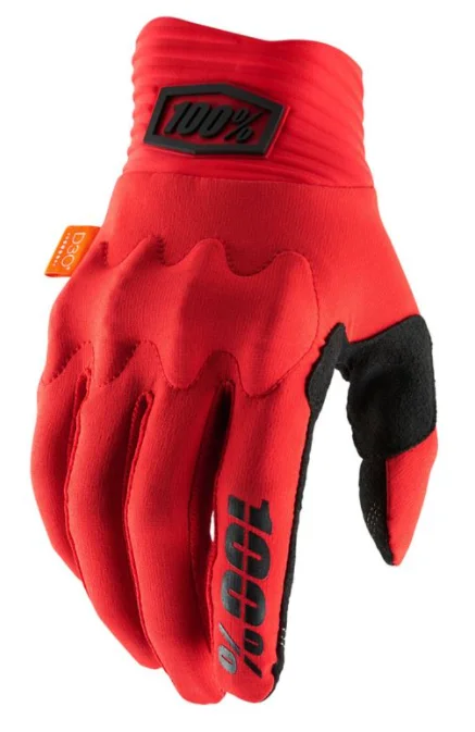 Tylko do końca tygodnia Rękawiczki 100% COGNITO Glove red black