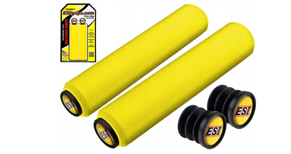 Chwyty Esi Grips-Racer's Edge żółte Bestseller