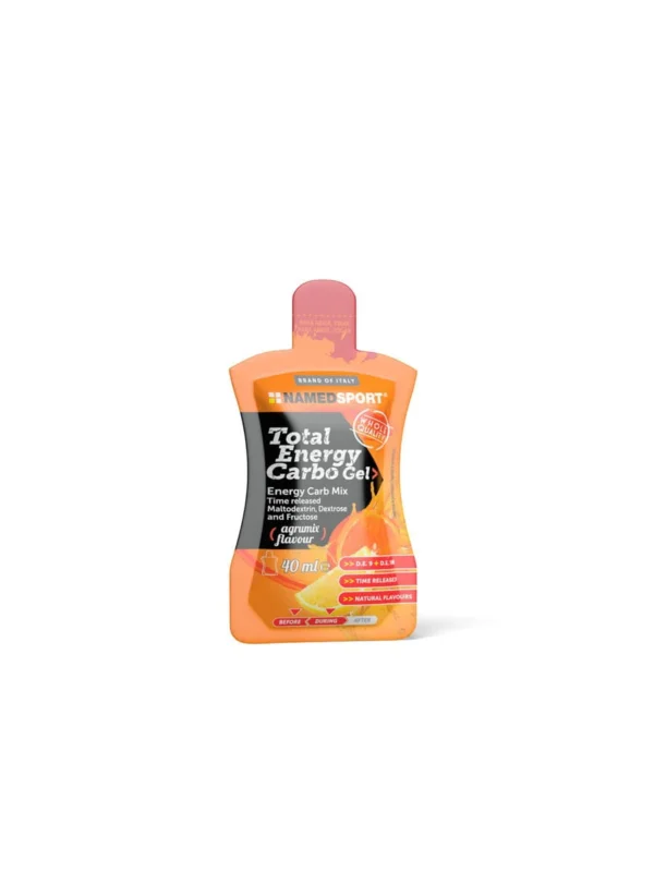 Ostatnie sztuki NAMED Total Energy Carbo Gel 40ml