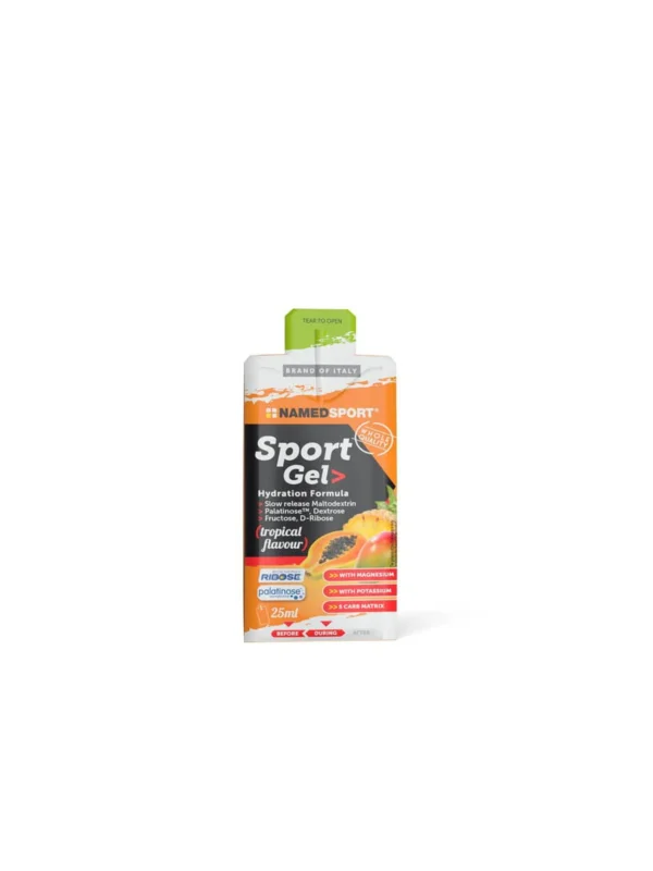 Ostatnie sztuki NAMED Sport Gel 25ml owoce tropikalne
