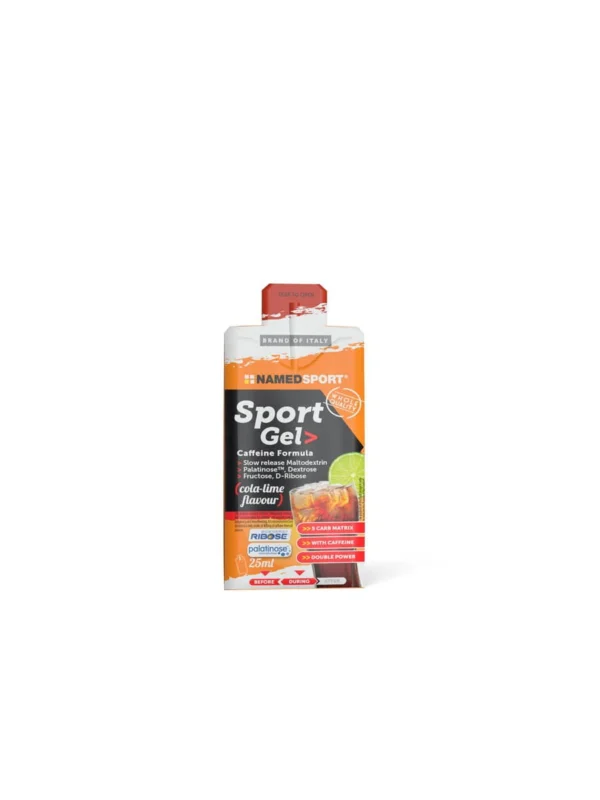 Popularny NAMED Sport Gel 25ml caffeine/cola-limonka