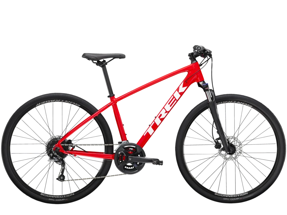 Trek Dual Sport 2 gen 4 Viper Red Łatwy zwrot
