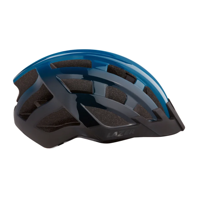 Kask Lazer Comp DLX CE-CPSC Blue Black uni +net+led Ostatnie sztuki