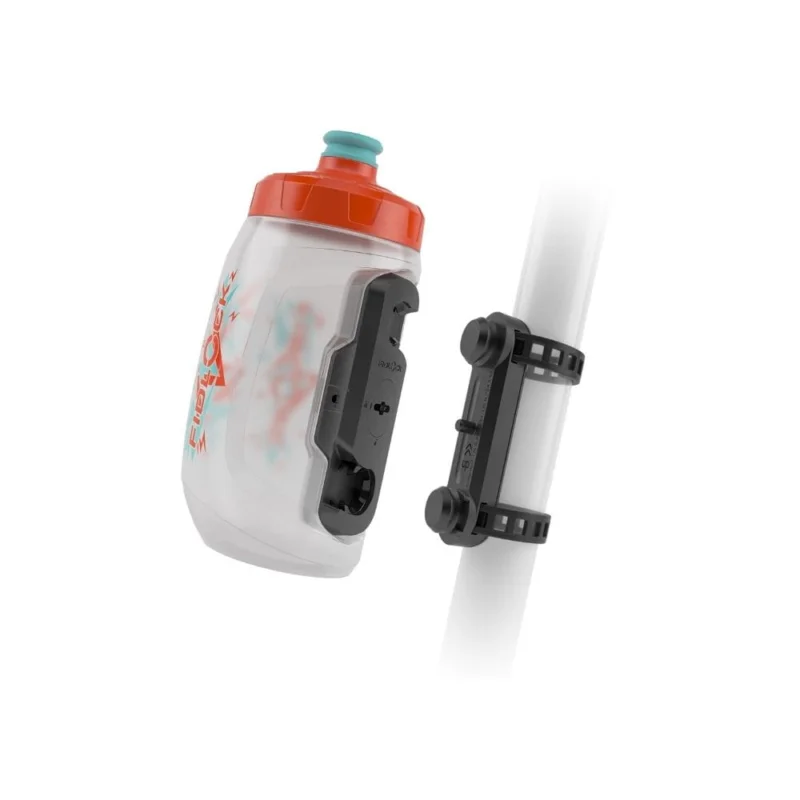 Fidlock TWIST Bidon dziecięcy 450 pomarańczowo niebieski + baza UNI 09640(CLR) Cena promocyjna