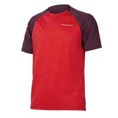 Endura Koszulka Singletrack S/S Czerwony Super okazja