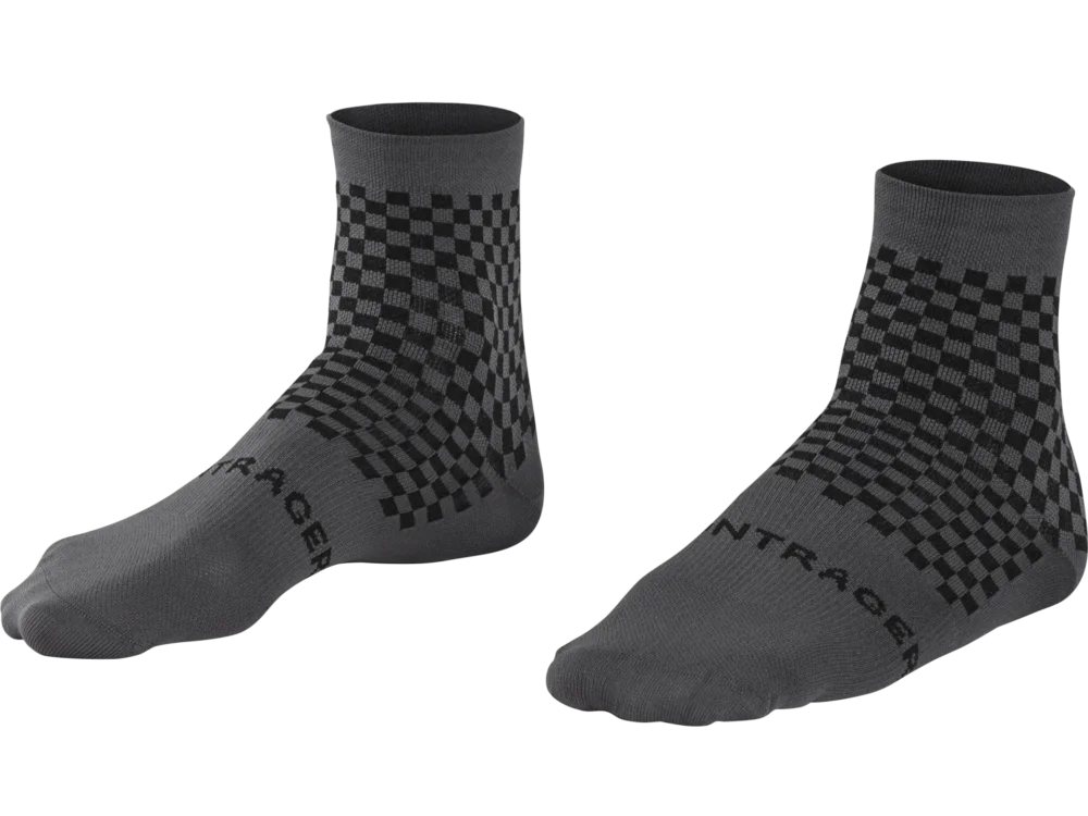 Obniżka ceny Skarpetki Bontrager Race Quarter S (37-39) szare
