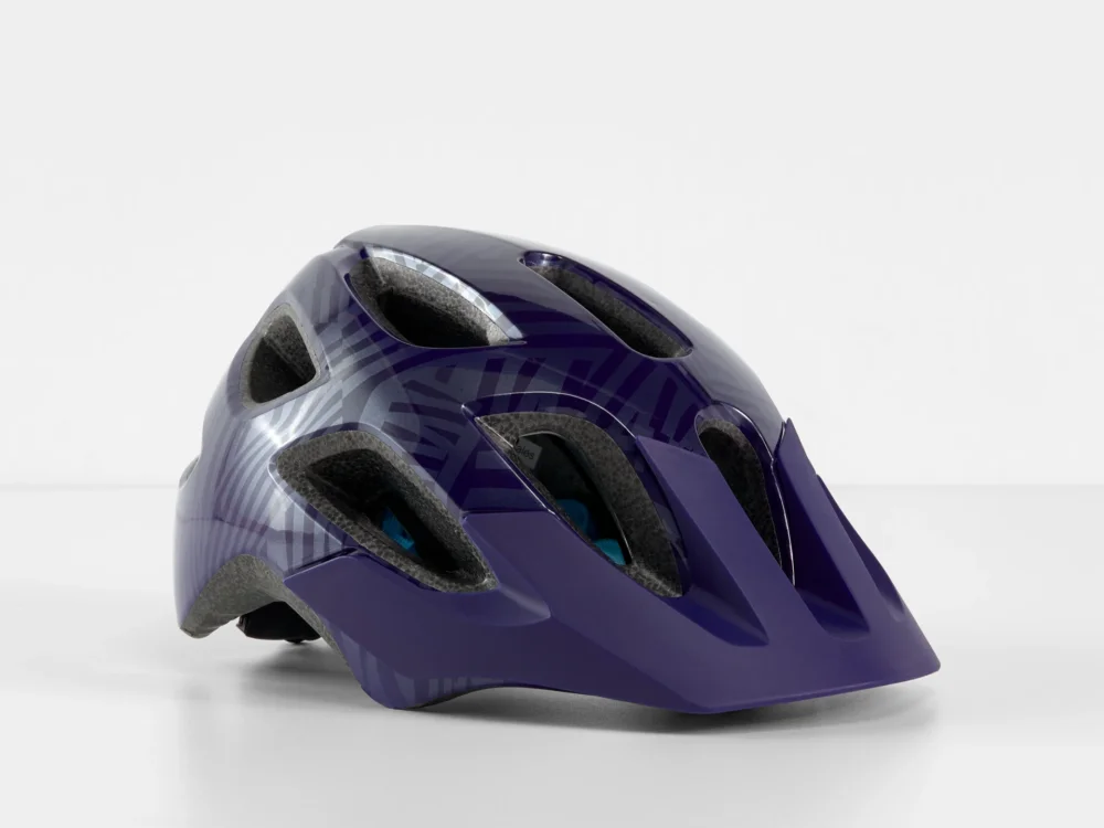 Obniżka ceny Kask Bontrager Tyro Purple Abyss/Azure
