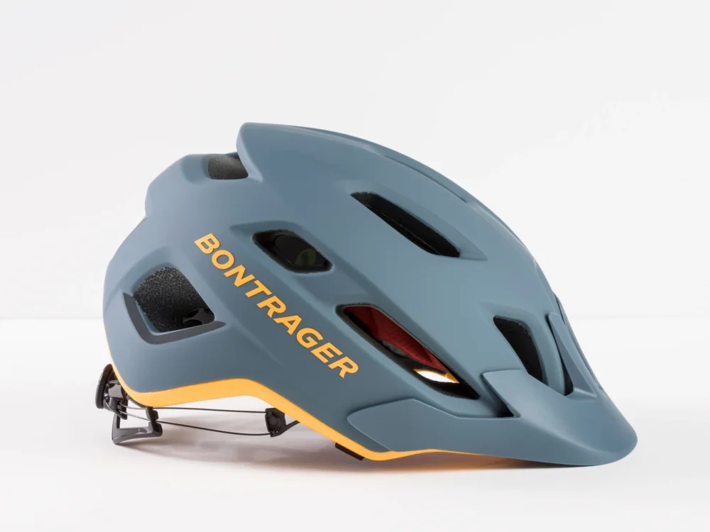 Popularny Kask Bontrager Quantum MIPS S Battleship Blue/Marigold