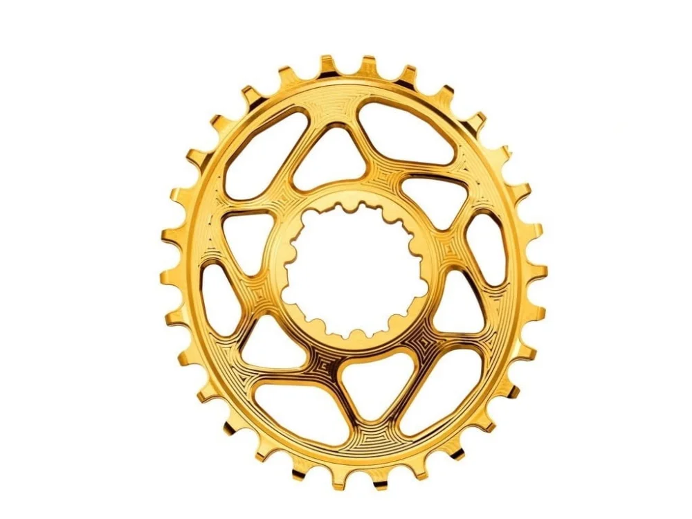 Zębatka Absoluteblack Oval Sram Direct Mount Boost 3mm offset, złoty 34 Obniżka ceny