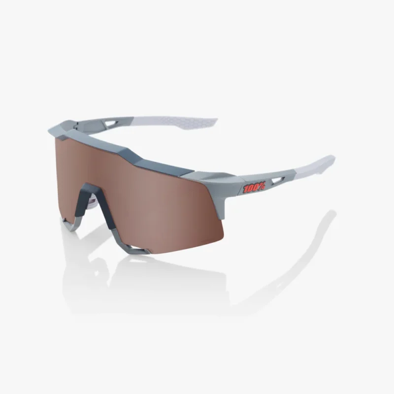 Wysoka jakość Okulary 100% SPEEDCRAFT Soft Tact Grey - HiPER Coral Lens