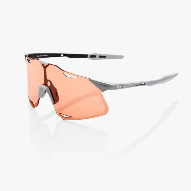 Popularny Okulary 100% HYPERCRAFT Mate Stone Grey HiPER Coral